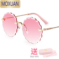 MOXUAN可爱儿童花朵太阳镜宝宝墨镜彩虹潮时尚偏光防晒女童眼镜