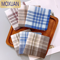 MOXUAN12条装男士经典怀旧老式手帕女士随身携带正方形吸汗手绢方巾