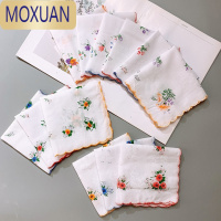 MOXUAN女士随身帕小手帕小方巾结婚古风老式擦汗手巾手绢布