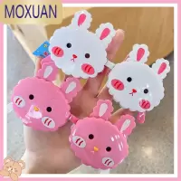 MOXUAN可爱粉色卡通折叠兔子儿童太阳镜女童小女孩公主防晒新款翻盖墨镜