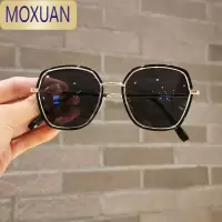 MOXUAN儿童眼镜时尚女孩气质太阳镜男童帅气拍照百搭个性墨镜潮
