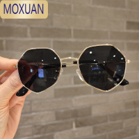 MOXUAN儿童太阳镜男童时尚个性菱形造型眼镜女宝宝防晒遮阳复古墨镜潮