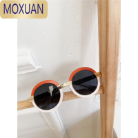 MOXUANins小红书同款儿童太阳镜圆框墨镜小朋友男童女童潮宝宝