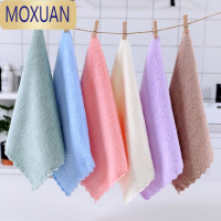 MOXUAN儿童毛巾a类口水巾宝宝洗脸小方巾柔软珊瑚绒婴儿毛巾手帕巾