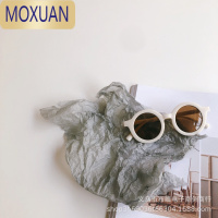 MOXUANins风男女宝宝太阳镜时尚婴儿墨镜遮阳儿童眼镜圆框个性