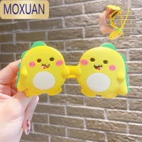 MOXUAN儿童墨镜偏光男女童太阳镜可爱宝宝卡通恐龙遮阳玩具眼镜