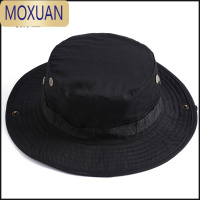 MOXUAN迷彩奔尼帽户外男防晒太阳帽遮阳帽夏季骑行登山钓鱼渔夫帽
