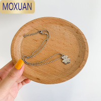 MOXUAN儿童ins小熊钛钢项链小女孩锁骨链配饰宝宝颈链饰品2022年新款潮