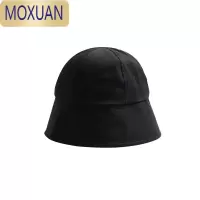 MOXUAN遮脸显脸小渔夫帽女日系直筒帽子女春夏韩版ins百搭气质水桶盆帽