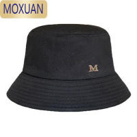 MOXUAN明星同款渔夫帽女夏季新款网红日系M标遮阳防晒帽遮脸太阳帽盆帽