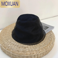 MOXUAN小众气质新款 网纱开叉春夏季出游淑女渔夫帽日系文艺遮阳盆帽子