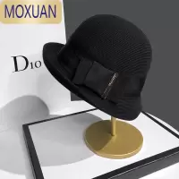 MOXUAN孙俪同款渔夫帽子女夏遮阳盆帽日系小清新优雅礼帽出游防晒太阳帽