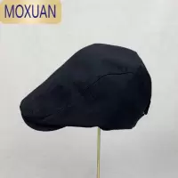 MOXUAN[念旧]mona网红同款前进帽女春秋复古百搭鸭舌帽英伦薄款贝雷帽
