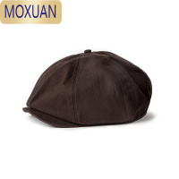 MOXUAN工装复古剃刀党棒球报童帽贝雷画家帽八角浴血黑帮刀片帽子男