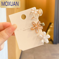 MOXUAN刘海小号珍珠发夹抓夹儿童小夹子头饰碎发发卡女前额前夹固定器