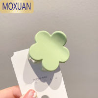 MOXUAN儿童奶油色系花朵发夹侧边抓夹女孩小号夹子丸子头发卡发饰头饰