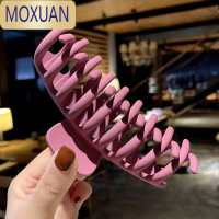 MOXUAN韩国亚克力夹子气质发卡头饰女简约风洗澡抓夹儿童大号后脑勺发夹