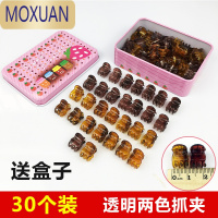 MOXUAN迷你儿童发夹韩国黑色抓夹小女孩发夹子公主边夹萌萌哒小抓夹头饰