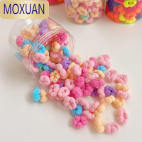 MOXUAN婴儿扎头皮筋女童宝宝弹性好不伤发毛巾圈发绳婴幼儿可爱耐用头绳头饰