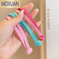 MOXUAN儿童橡皮筋发绳女童扎头发中国结皮筋女孩发圈高弹力双头头绳头饰