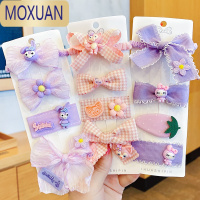MOXUAN玲娜贝尔发绳儿童发夹不伤发皮筋头饰网红扎头发头绳发饰宝宝发圈