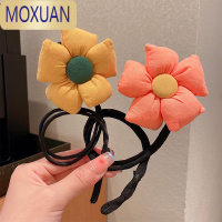 MOXUAN加长儿童丸子头花朵盘发杆女童懒人盘发器女孩可爱卷发棒盘发干头饰