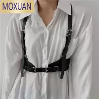 MOXUAN机能朋克风背带式腰带女欧美街头配连衣裙子JK衬衫吊带腰封装饰潮