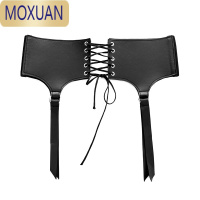 MOXUAN小雨萌酷自制腰带腰封皮质双面穿暗黑风个性百搭配件朋克哥特