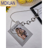MOXUAN朋克链条腰带女ins时尚百搭月亮星金属jk腰链装饰搭配裙子连衣裙