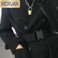 MOXUAN赛博朋克机能暗黑卡扣战术通用日系工装街头潮流个性生化军事腰带