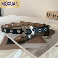 MOXUAN朋克腰带女装饰西装配连衣裙子衬衫收腰绑带时尚百搭皮带链条背带
