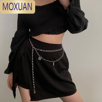 MOXUAN小香风腰链女高级感配饰裙子百搭金属编织链条腰带细裤链子毛衣潮