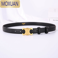 MOXUAN女士皮带时尚牛仔裤简约百搭ins风凯旋门腰带饰女装饰配裙子