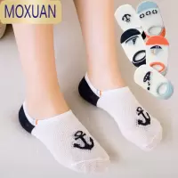 MOXUAN儿童袜子薄款夏季透气男童网眼袜卡通动物春秋短袜女童宝宝袜