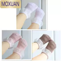 MOXUAN儿童花边袜夏季薄婴儿袜子0 3岁女童袜春秋宝宝薄袜网眼短袜