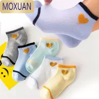 MOXUAN儿童夏天袜子薄款女网眼透气女童袜子夏季超薄春秋小宝宝短袜