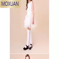 MOXUAN儿童高筒袜长筒袜女童中筒袜男童运动袜学生袜条纹过膝盖袜子