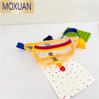 MOXUAN女童包包夏季透明果冻儿童腰包迷你胸包小童宝宝时尚男童小挎包潮