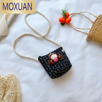 MOXUAN秋季网红儿童包包女2020新款可爱毛线包洋气迷你女童卡通斜挎包潮