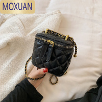MOXUAN儿童包包女可爱2022年新款网红菱格链条包洋气百搭小女孩斜挎包潮