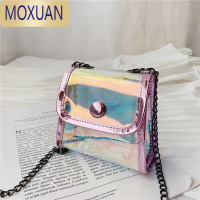 MOXUAN2022新款镭射透明果冻包儿童洋气时尚女童包包夏季迷你宝宝斜挎包