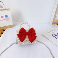 MOXUAN儿童包包小女孩公主女童斜挎包时尚卡通潮可爱链条配饰珍珠手提包