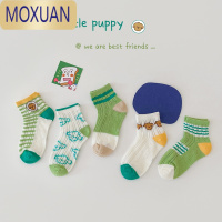 MOXUAN儿童袜子夏季超薄款网眼袜男童女童夏天短袜宝宝中小童透气中筒袜
