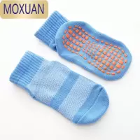 MOXUAN宝宝防滑地板袜网眼透气薄款居家瑜伽袜套儿童早教蹦床袜游乐场袜