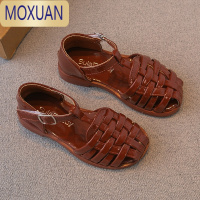 MOXUAN女童凉鞋包头镂空2022夏季新款儿童鞋子小女孩公主鞋宝宝鞋中大童