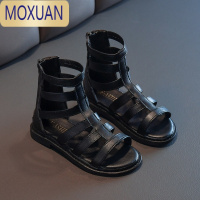 MOXUAN女童罗马凉鞋2022夏季新款童鞋中大童时尚软底公主小女孩儿童鞋子