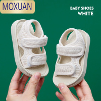 MOXUAN男童凉鞋2022夏季新款韩版中小童软底小男孩儿童沙滩鞋宝宝鞋黑色