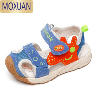 MOXUAN2022夏季新款男童凉鞋男女童沙滩鞋防撞机能鞋休闲鞋夏季宝宝鞋