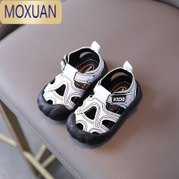 MOXUAN宝宝凉鞋学步鞋夏季男婴儿鞋子防滑软底幼童鞋0-1岁3男童凉鞋包头