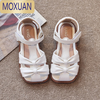 MOXUAN女童凉鞋2022新款夏季英伦风沙滩鞋软底公主小童宝宝儿童包头防滑